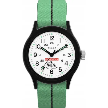 Hodinky Dámské hodinky Timex TW2Y47100 zelené