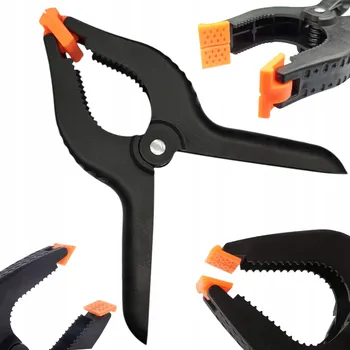 Truhlářská svěrka Truhlářská pružinová svěrka 60 mm, silná, rychlá, přesná modelářská svěrka