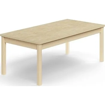 Psací stůl Stůl DECIBEL, 1400x700x530 mm, akustické linoleum, bříza/tmavě šedá