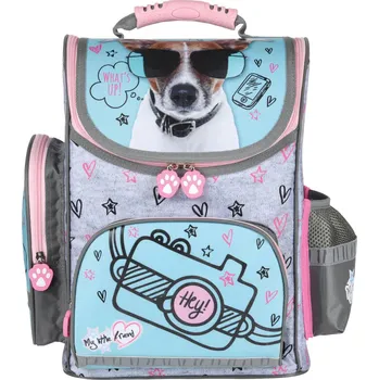 Školní batoh ŠKOLNÍ BATOH MY LITTLE FRIENDS PES V BRÝLÍCH 1.-3. TŘÍDA BAMBINO