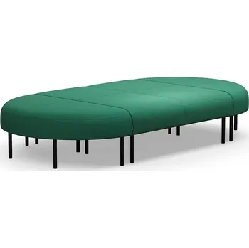 Pohovka Lavice VARIETY, 8místná, potahová látka Blues CSII, zeleno-tyrkysová