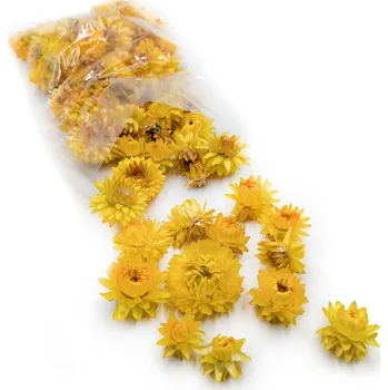 mech-mech.cz Sušené hlavičky Slaměnky (Helichrysum) - žlutá