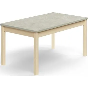 Psací stůl Stůl DECIBEL, 1200x700x590 mm, akustické linoleum, bříza/světle šedá