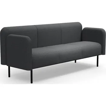 Pohovka Sedačka VARIETY, 3místná, potahová látka Blues CSII, antracitová