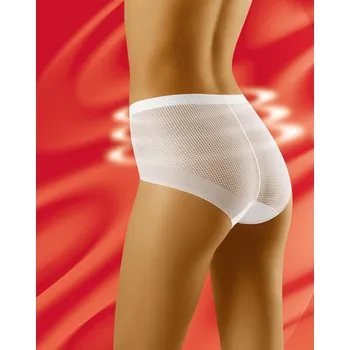 Dámská móda Dámské stahovací kalhotky FUTURA Bílá - Wolbar Barva: Bílá, Velikost: XL