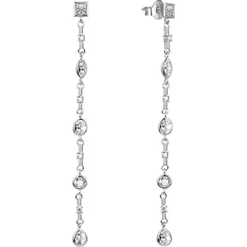 Náušnice AGATO Dlouhé stříbrné náušnice AGUP1968