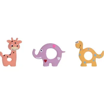 Hračka pro psa Hračka vinyl zvířatka Flamingo 9cm