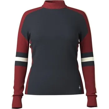 Dámská mikina Smartwool W Alpine Crew Intraknit Max BL, Deep Navy - dámský svetr S + Doprava zdarma