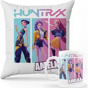 SADA POLŠTÁŘ + HRNEK Prezen Kpop Demon Hunters Huntrix LOVKYNĚ JMÉNO 24