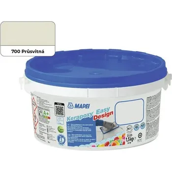 Spárovací hmota Mapei KERAPOXY EASY DESIGN 700 TRANSPARENTNÍ 1,5kg 5KB070002