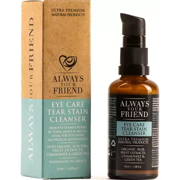Kosmetika pro psa Always Your Friend EYE CARE TEAR STAIN CLEANSER 50ml - čistič okolí očí po slzách