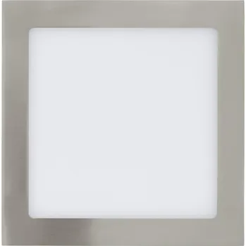 Stropní svítidlo zapuštěné Eglo 16,47 W integrovaný LED zdroj 22 cm stříbrné