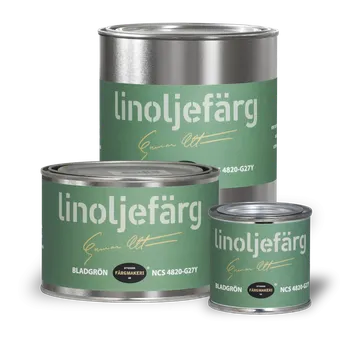 barva na zeď Ottosson Färgmakeri Lněná barva, Bladgrön, NCS 4820-G27Y Balení: 1 l