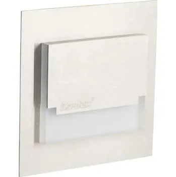 Bodové svítidlo Schodišťové svítidlo Kanlux 0,8 W integrovaný LED zdroj 7,5 cm bílé