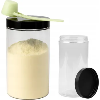 Dóza na potraviny Nádoba na sušené mléko, dóza s víčkem pro kojenecké mléko, 500 ml