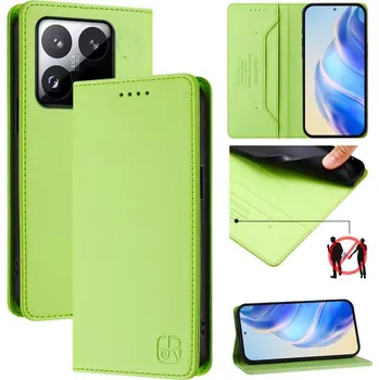 Pouzdro na tablet VSECHNONAMOBIL 122663 RINA Zaklápěcí pouzdro pro Xiaomi 15T světle zelené