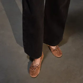 Dámská obuv Reserved - Kožené baleríny - béžová - 342CP-80X - 342CP-80X-42