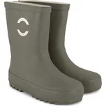 Dětské holínky Mikk-Line 3806NOOS - zelené Dusty Olive Velikost: 26