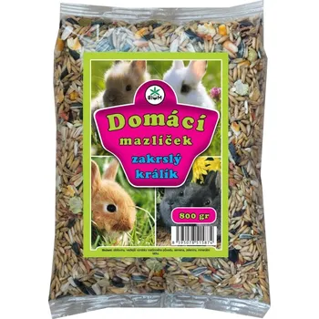 Krmivo pro hlodavce Domácí mazlíček - Zakrslý králík 800 g"