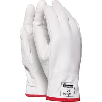 Pracovní rukavice Industrial Starter Zateplené kožené rukavice Forza (10pa) Barva: Bílá, Velikost: 10 07155-10