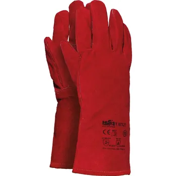 Pracovní rukavice Industrial Starter Kožené rukavice Saldatura (6pa) Barva: Červená, Velikost: 10 07121-10
