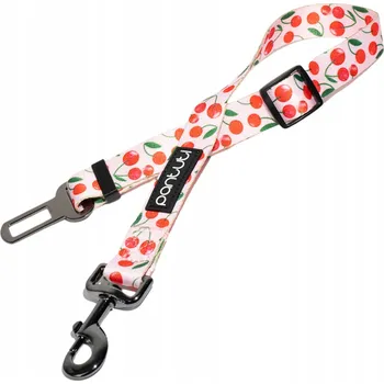 Bezpečnostní pásy do auta pro psy s motivem třešní CHERRY PUP