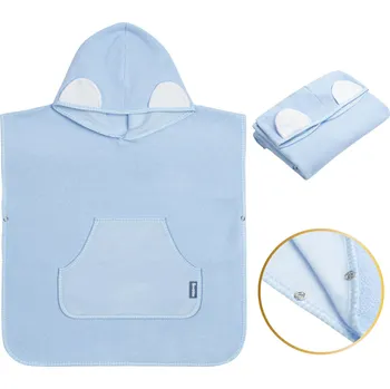 Kryt s kapucí Sensillo 60 x 55 cm modrý