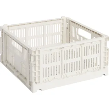 Úložný box HAY Úložný box Colour Crate, Medium Square, Off-White