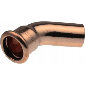 Fitinka X PRESS KOLENO OBLOUK NÁTRUBNÍK 45 STUPŇŮ 28 MM PRO VODU LISOVACÍ