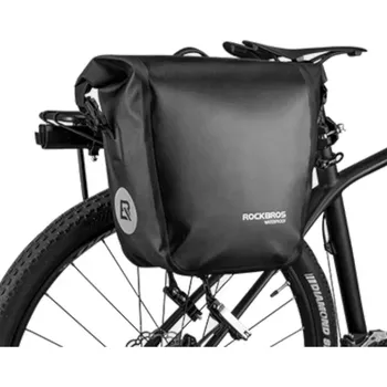 brašna na kolo Cyklistická brašna zadní Rockbros CYKLISTICKÁ BRAŠNA STORMSACK AS-003-1 - ČERNÁ 10l