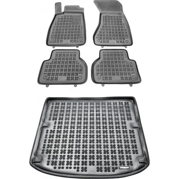 autokoberec Audi A4 B9 sedan sada gumových koberců a rohož