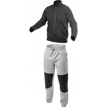 Pánská mikina HOGERT PRACOVNÍ TEPLÁKY ŠEDÉ MIKINA vel. 3XL