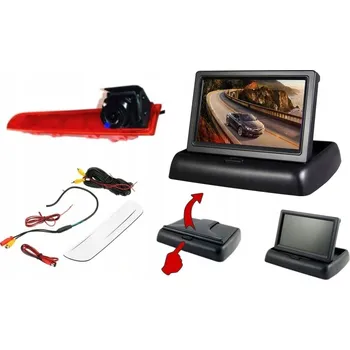 Couvací kamera MONITOR COUVACÍ KAMERA V BRZDOVÉM SVĚTLE VW TRANSPORTER T5 T6