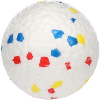 Hračka pro psa Hračka guma Kona míček 6,3cm bílý Flamingo