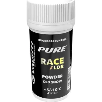Lyžařský vosk Vosk Vauhti Tuhý vosk PURE RACE OLD SNOW LDR POWDER 35 g (+5/-10)