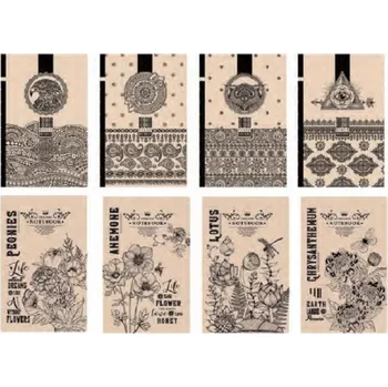 Zápisník Notes Školní Kancelářský BLOK Zápisník Sešit Ozdobný 125x200/80 listů linkovaný (mřížka)