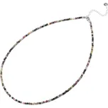 AGATO Minerální náhrdelník s barevným turmalínem POL-N09/47L