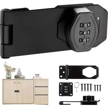 Visací zámek KÓDOVÝ ZÁMEK ZÁPADKA NA KÓD ZÁMEK NA DVEŘE BRÁNY SKŘÍŇKY BEZ KLÍČE