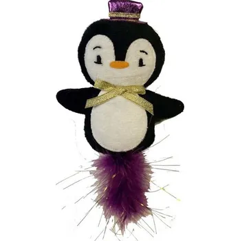 Hračka pro kočku Happy Pet Hračka cat Gemstone Forest Kicker tučňák HP 22cm