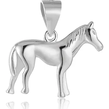 Přívěsek AGATO Stříbrný přívěsek kůň AGH92