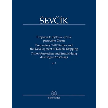 Hudební výchova Průprava k trylku a výcvik prstového úhozu op. 7 - Otakar Ševčík