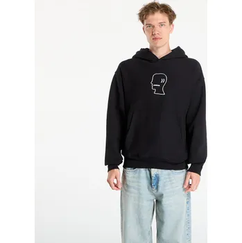 Pánská mikina Mikina Brain Dead Logo Head Hoodie Black XL