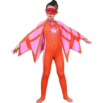 Karnevalový kostým Kostým PJ MASKS - Owlette Velikost: XL (134 - 146)