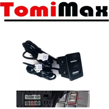 Autorádio TomiMax USB prodlužovací kabel k autorádiu 2 x USB