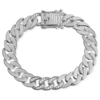 Náramek Luxusní dámský stříbrný náramek 19 cm SVLB0518XK6BI19 + dárek zdarma