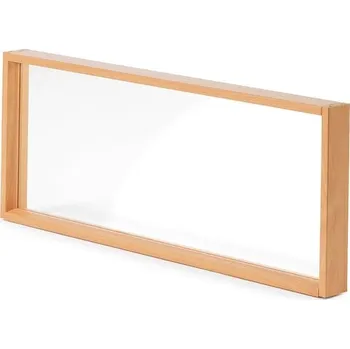 Paraván Nástavec na paraván DUO, 1000x400 mm, buk, sklo