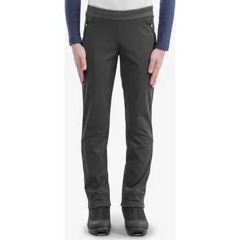 Snowboardové kalhoty INOVIK Dětské běžkařské kalhoty 500 černé 7 LET ŠEDÁ