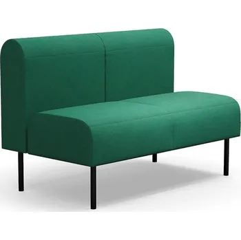 Pohovka Modulární sedačka VARIETY, 2místná, potahová látka Blues CSII, zeleno-tyrkysová