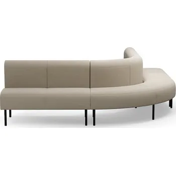 Pohovka Rohová sedačka VARIETY, 90°, vnější, potahová látka Pod CS, písková