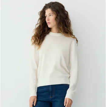 Dámský svetr Reserved Kašmírový svetr béžová XS